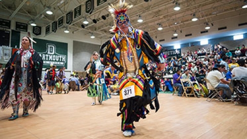 The symposium is part of the celebration of the 40th anniversary of the establishment of Dartmouth’s Native American Studies Program. (Photo by Eli Burakian ’00)