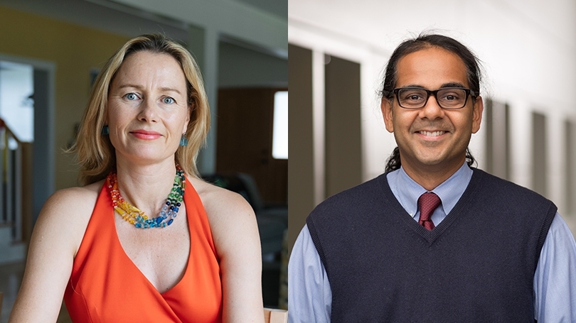 Associate Professor Sienna Craig and Assistant Professor Manish Mishra teach a course on rites of passage.